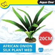 Aqua One African Onion Silk Plant 20cm - Med (24116)