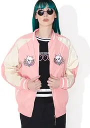[Outerspace] Cat Sukajan Jacket