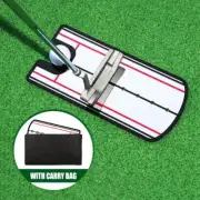 Golf Putting Mirror, Alignment Training Aid, Eye Line Practice Putter Mirror