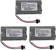 MN82 Remote Control Car Battery MN128 MN78 7.4V 1500mah Battery Charger LC79, Compatible for Watch Gesture Sensing Twisted RC Stunt Car SM3p(1500mah Battery 3pcs)