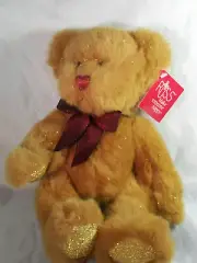 Russ Garland Tinsel Teddy Bear beanbag plush