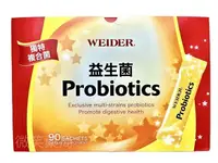 在飛比找樂天市場購物網優惠-WEIDER威德健康益生菌(90包)