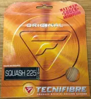 TECNIFIBRE SQUASH 225 SQUASH STRING SET 18G / 1.10mm NEW IN PACKAGE (NATURAL)