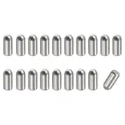 2.8x6mm Dowel Pins, 50pcs Round Head Flat Chamfered End Dowel Pin