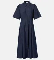 [Vince] Vince Denim shirt dress AU 10 blue