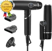 Hair Dryer Professional Foldable Blow Dryer Ionic Hairdryer High-Speed Blowdryer