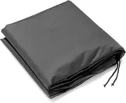 Thermal Hot Tub Cover, Outdoor Hot Tub Cover Waterproof Sunproof Cover, Hot Tub Cover Protector, 210D Heavy Duty Winter Pool Cover, UV Protection & Windproof (Black),207x207x30cm