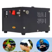 Portable 4500Psi 30mpa 12V High Pressure Air Compressor Pump for Paintball Tank