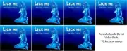 Lick Me Incense Cones x 70 cones (HANDMADE) KAMINI