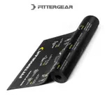 【FITTERGEAR】 健身訓練墊 均碼 黑（健身訓練 輔助墊防滑 加長加寬 男女初學者 家用瑜伽墊 運動地毯墊）