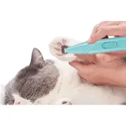 Powerful Electric Pet Clippers for Trimming Pets Hair Portable Dogs Grooming Clippers-Blue