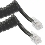 Cisco 12' Black Phone 8961 8945 8941 8865 8861 8851 8845 8841 8811 Handset Cord