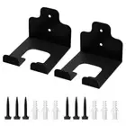 Wall Mounted Trimmer Rack 2 Pack for Efficient Storage of Garden and Garage Tool