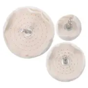 3 Pcs Metal Polishing Machine Polishing Wheel Set Buffer Wheel Car