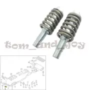 2 Pair car Bolts & Springs Downpipe Midpipe For Mitsubishi Lancer Endeavor