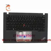 For Lenovo ThinkPad T14S Gen 2 Palmrest Upper CaseCover Keyboard WWAN US Backlit