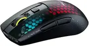 Roccat Burst Pro Air - Lightweight Symmetrical Optical Wireless RGB Gaming Mouse with 19K DPI Optical Owl-Eye Sensor, Optical Switches,Titan Wheel, 81-gram weight, black