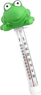 Frog Floating Pool Thermometer Easy to Read with String Water Thermometer for Shower Swimming Pool Spa