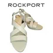 ROCKPORT Women's Tabitha Slingback Dress Sandals NWT HUMUS 6M