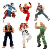 18cm NECA Classic Game Street Fighter Figure Chun Li Ken Guile Hoshi Ryu Akuma Gouki Action Figure Toys