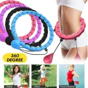 30 Knots Smart Hula Hoop Weighted Fitness Detachable Hoops Weight Hoola Sport