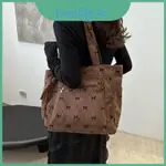 CREAM SLEEK BOW TOTE BAG 2024 多功能手提包,結構柔軟,適合日常使用