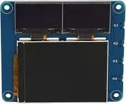 2Inch Pi Screen, 3 in 1 Display Screen with 2 Inch Main Screen, Dual SUB Screen, SPI Interface, Wide Viewing Angle, 262K Color Display, Expansion Screen Board for RPi