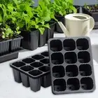 12 Holes Seed Grow Planter Box Greenhouse Garden Seed Pot Plant Seeding Tray