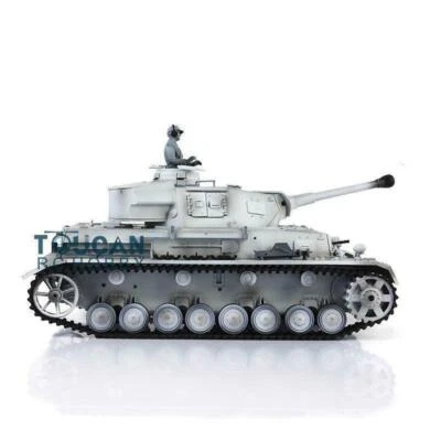 2.4G Henglong 1/16 7.0 Plastic German Panzer IV F2 BB IR RTR RC Tank Model 3859