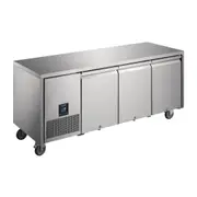 Polar U-Series Premium Triple Door Counter Freezer 420Ltr - Under Bench Fridges (UA008-A) - UA008-A