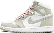 [Nike] Women's Air Jordan 1 High OG WMNS Seafoam, Seafoam/Healing Orange/White, 5.5W