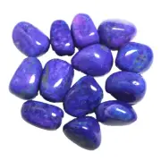 x1 Genuine Purple Howlite Crystal Tumbled Stone