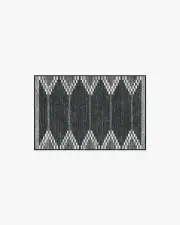 60' x 90' | Machine Washable Runner Rug | Kid & Pet Friendly | Indoor Rug | Sloane Black Rug | Ruggable