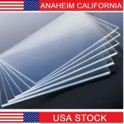 3x3 Feet 5mm Thick Clear Cast Acrylic Sheets 36 inch Cast Plexiglass Lucite Bulk