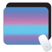 Gift Mousepad : Gradient Pattern Colorful Pink and Blue