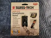 Swiss+Tech Universal Mobile Smartphone/Cell Phone Stand with LED Flashlight Key