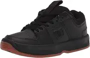[DC] Boy's Lynx Zero Skate Shoe, Black/Gum, 11 Little Kid