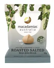 Macadamias Australia Macadamia Nuts Roasted Salted 30g x 8