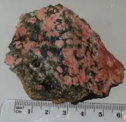 Harlequin Rock - Australian Mineral specimen 70x55x25mm Weighs 110g #hq53