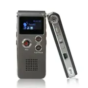 Portable LCD Digital Recording MINI USB Playback 8 GB Voice Telephone Recorder