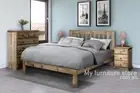 CRONULLA SINGLE OR KING SINGLE 4 PIECE BEDROOM SUITE - BED WITH DOONA FOOT - BAL