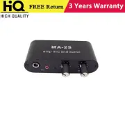 Microphone Preamplifier Microphone Preamp Audio Mixer for Dynamic Mic &Condenser