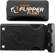 FL!PPER Flipper Cleaner Float - 2-in-1 Floating Magnetic Aquarium Glass Cleaner - Fish Tank Cleaner - Scrubber & Scraper Aquarium Cleaning Tools – Floating Fish Tank Cleaner, Nano