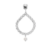 [Magda Butrym] Magda Butrym Crystal-embellishment Drop Earrings ONE SIZE SILVER/WHITE