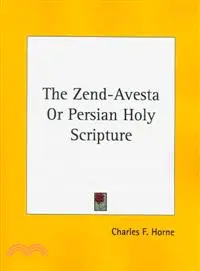 在飛比找三民網路書店優惠-The Zend-Avesta or Persian Hol