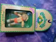 1 Vintage 80's Original Cabbage Patch Kids Eraser And 2 Poseable Figurines