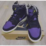 正版 AIR JORDAN 1 ZOOM AIR CMFT "PLUM PURPLE" 毒液 CT0979-001