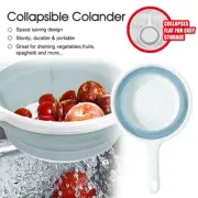 Collapsible Colander - Space-Saving, Multi-Purpose Kitchen Solution 34x22.5cm