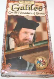 Galileo On the Shoulders of Giants (New Sealed VHS 1997) Michael Moriarty