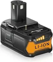 8Ah P108 18V Battery Compatible with Ryobi 18V One+ Battery Replacement P108 P102 P103 P104 P105 Cordless Tool